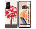 Funda Silicona compatible con Xiaomi Redmi Note 12 Pro 4G diseño Pajaritos Dibujos