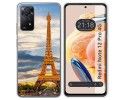 Funda Silicona compatible con Xiaomi Redmi Note 12 Pro 4G diseño Paris Dibujos