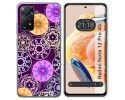 Funda Silicona compatible con Xiaomi Redmi Note 12 Pro 4G diseño Radial Dibujos