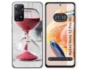 Funda Silicona compatible con Xiaomi Redmi Note 12 Pro 4G diseño Reloj Dibujos