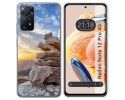 Funda Silicona compatible con Xiaomi Redmi Note 12 Pro 4G diseño Sunset Dibujos