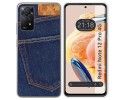 Funda Silicona compatible con Xiaomi Redmi Note 12 Pro 4G diseño Vaquero Dibujos