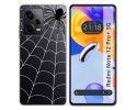 Funda Silicona Transparente compatible con Xiaomi Redmi Note 12 Pro+ Plus 5G diseño Araña Dibujos