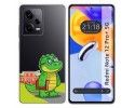 Funda Silicona Transparente compatible con Xiaomi Redmi Note 12 Pro+ Plus 5G diseño Coco Dibujos