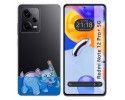 Funda Silicona Transparente compatible con Xiaomi Redmi Note 12 Pro+ Plus 5G diseño Hipo Dibujos