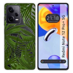 Funda Silicona Transparente compatible con Xiaomi Redmi Note 12 Pro+ Plus 5G diseño Jungla Dibujos
