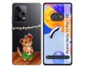 Funda Silicona Transparente compatible con Xiaomi Redmi Note 12 Pro+ Plus 5G diseño Suricata Dibujos