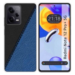 Funda Silicona compatible con Xiaomi Redmi Note 12 Pro+ Plus 5G diseño Cuero 02 Dibujos