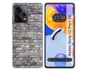 Funda Silicona compatible con Xiaomi Redmi Note 12 Pro+ Plus 5G diseño Ladrillo 02 Dibujos