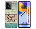 Funda Silicona compatible con Xiaomi Redmi Note 12 Pro+ Plus 5G diseño Madera 01 Dibujos