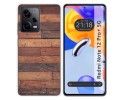 Funda Silicona compatible con Xiaomi Redmi Note 12 Pro+ Plus 5G diseño Madera 03 Dibujos