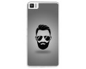 Funda Gel Tpu para Bq Aquaris M5.5 / M 2017 Diseño Barba Dibujos