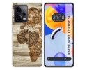 Funda Silicona compatible con Xiaomi Redmi Note 12 Pro+ Plus 5G diseño Madera 07 Dibujos