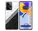 Funda Silicona compatible con Xiaomi Redmi Note 12 Pro+ Plus 5G diseño Mármol 01 Dibujos