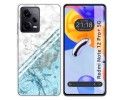 Funda Silicona compatible con Xiaomi Redmi Note 12 Pro+ Plus 5G diseño Mármol 02 Dibujos