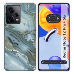 Funda Silicona compatible con Xiaomi Redmi Note 12 Pro+ Plus 5G diseño Mármol 09 Dibujos