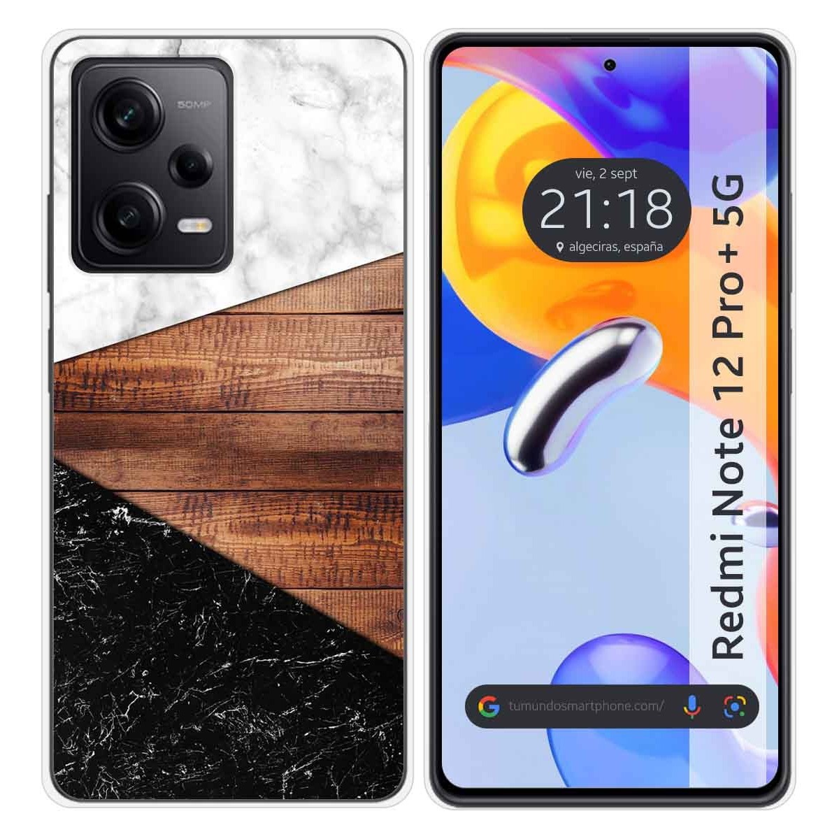 Funda Silicona compatible con Xiaomi Redmi Note 12 Pro+ Plus 5G diseño Mármol 11 Dibujos