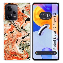 Funda Silicona compatible con Xiaomi Redmi Note 12 Pro+ Plus 5G diseño Mármol 12 Dibujos