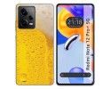 Funda Silicona compatible con Xiaomi Redmi Note 12 Pro+ Plus 5G diseño Cerveza Dibujos