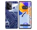 Funda Silicona compatible con Xiaomi Redmi Note 12 Pro+ Plus 5G diseño Circuito Dibujos