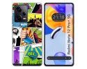 Funda Silicona compatible con Xiaomi Redmi Note 12 Pro+ Plus 5G diseño Comic Dibujos