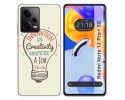 Funda Silicona compatible con Xiaomi Redmi Note 12 Pro+ Plus 5G diseño Creativity Dibujos
