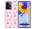 Funda Silicona compatible con Xiaomi Redmi Note 12 Pro+ Plus 5G diseño Flores Dibujos
