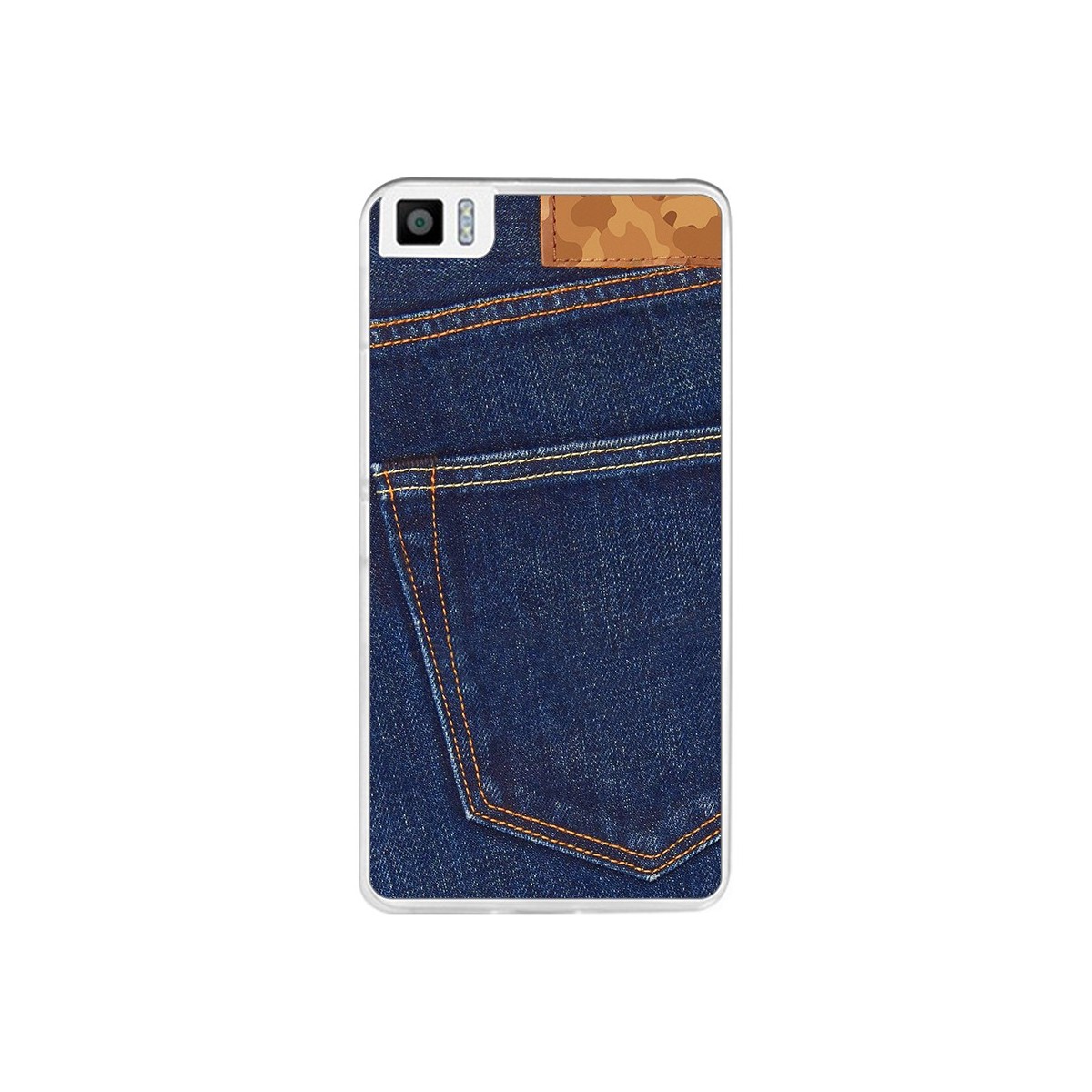 Funda Gel Tpu para Bq Aquaris M5.5 / M 2017 Diseño Vaquero Dibujos