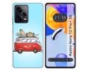 Funda Silicona compatible con Xiaomi Redmi Note 12 Pro+ Plus 5G diseño Furgoneta Dibujos