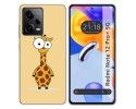 Funda Silicona compatible con Xiaomi Redmi Note 12 Pro+ Plus 5G diseño Jirafa Dibujos