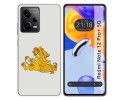 Funda Silicona compatible con Xiaomi Redmi Note 12 Pro+ Plus 5G diseño Leones Dibujos
