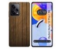 Funda Silicona compatible con Xiaomi Redmi Note 12 Pro+ Plus 5G diseño Madera Dibujos