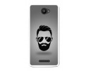 Funda Gel Tpu para Bq Aquaris U / U Lite Diseño Barba Dibujos