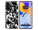Funda Silicona compatible con Xiaomi Redmi Note 12 Pro+ Plus 5G diseño Snow Camuflaje Dibujos