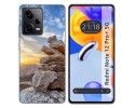 Funda Silicona compatible con Xiaomi Redmi Note 12 Pro+ Plus 5G diseño Sunset Dibujos