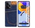 Funda Silicona compatible con Xiaomi Redmi Note 12 Pro+ Plus 5G diseño Vaquero Dibujos