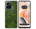 Funda Silicona Transparente compatible con Xiaomi Redmi Note 12 4G diseño Jungla Dibujos