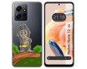 Funda Silicona Transparente compatible con Xiaomi Redmi Note 12 4G diseño Mono Dibujos