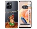 Funda Silicona Transparente compatible con Xiaomi Redmi Note 12 4G diseño Suricata Dibujos