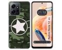Funda Silicona compatible con Xiaomi Redmi Note 12 4G diseño Camuflaje 01 Dibujos