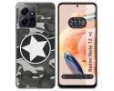 Funda Silicona compatible con Xiaomi Redmi Note 12 4G diseño Camuflaje 02 Dibujos