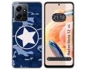 Funda Silicona compatible con Xiaomi Redmi Note 12 4G diseño Camuflaje 03 Dibujos