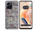 Funda Silicona compatible con Xiaomi Redmi Note 12 4G diseño Ladrillo 02 Dibujos