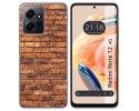 Funda Silicona compatible con Xiaomi Redmi Note 12 4G diseño Ladrillo 04 Dibujos