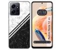 Funda Silicona compatible con Xiaomi Redmi Note 12 4G diseño Mármol 01 Dibujos