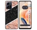 Funda Silicona compatible con Xiaomi Redmi Note 12 4G diseño Mármol 07 Dibujos