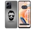 Funda Silicona compatible con Xiaomi Redmi Note 12 4G diseño Barba Dibujos