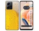 Funda Silicona compatible con Xiaomi Redmi Note 12 4G diseño Cerveza Dibujos
