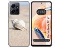 Funda Silicona compatible con Xiaomi Redmi Note 12 4G diseño Concha Dibujos