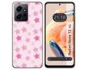Funda Silicona compatible con Xiaomi Redmi Note 12 4G diseño Flores Dibujos